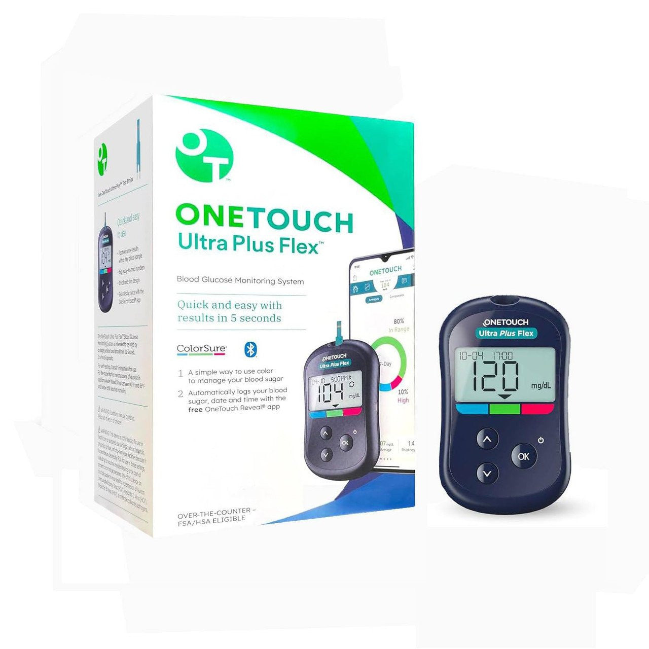 OneTouch Ultra Plus Flex Blood Glucose Meter