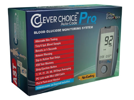 CleverChoice Pro Blood Glucose Monitoring System