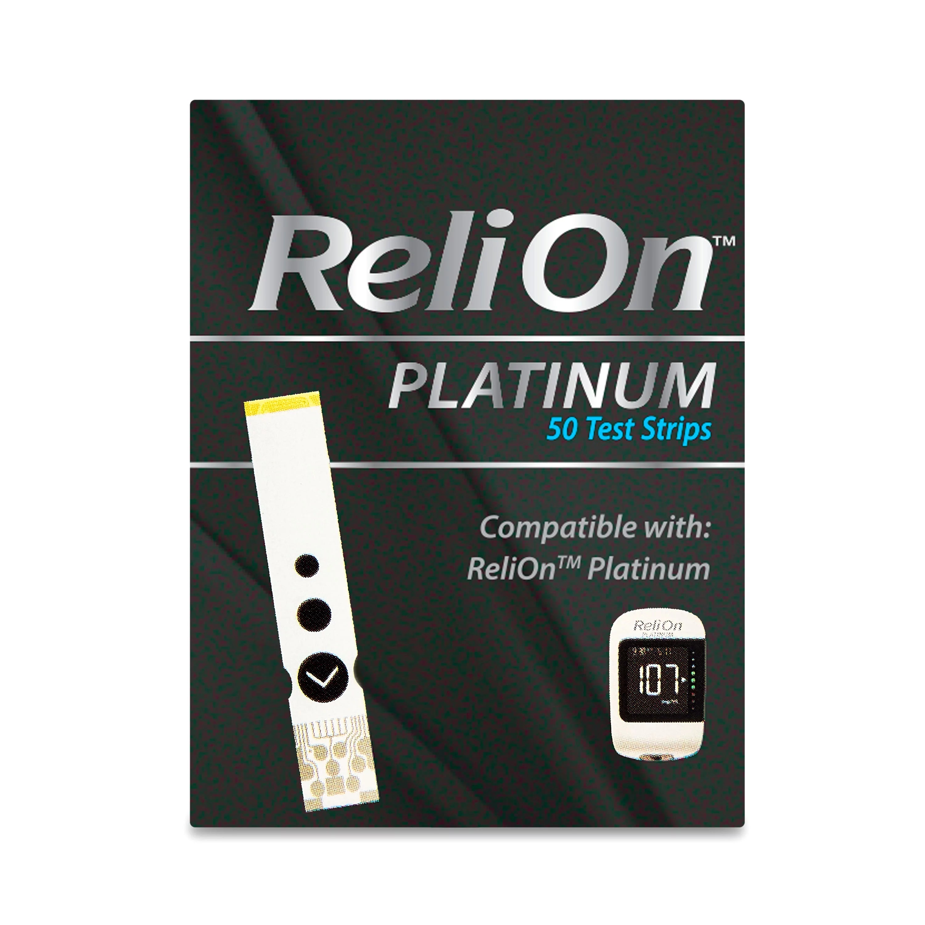 ReliOn Platinum Blood Glucose test strips (EXPIRED 2024-2025)