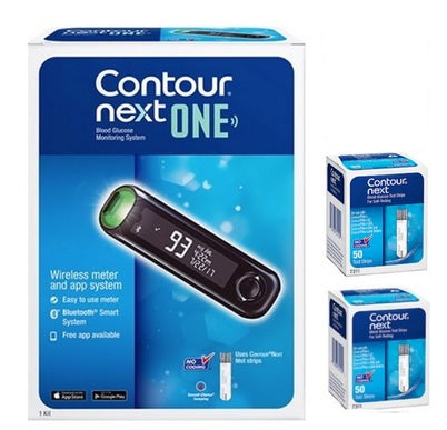 Contour Next ONE Meter and Blood Glucose Test Strip Combos