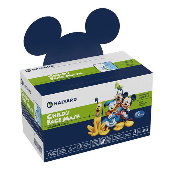 O&M Halyard Disney Pediatric Face Masks – 75 Count | Ages 4–12 | Latex-Free
