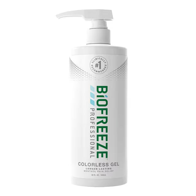 Topical Pain Relief Biofreeze® Professional 5% Strength Menthol Topical Gel 32 oz