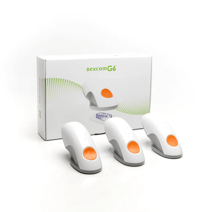 Dexcom G6 Continuous Glucose Monitoring Sensors – 3-Pack