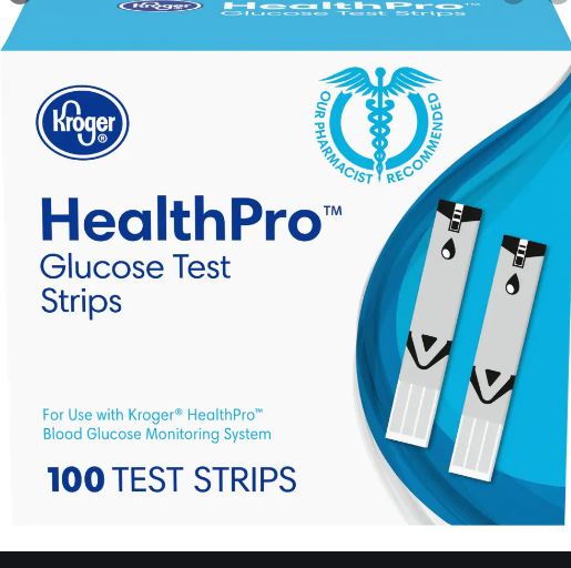 Kroger HealthPro Glucose Test Strips 50 ct.
