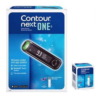 Contour Next ONE Meter and Blood Glucose Test Strip Combos